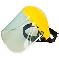 Máscara de Protección Transparente con Borde de Aluminio